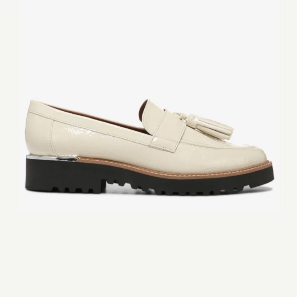 Franco Sarto Carolynn Tassel Loafer Putty
